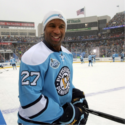 Georges Laraque in conference